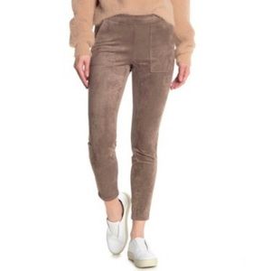 Blank NYC Cropped Faux Suede Pants
